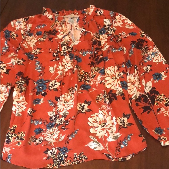 LOFT Tops - Loft - Mix-media Top